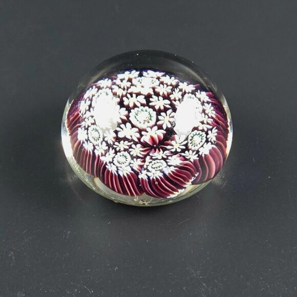 Vintage Murano Millefiori Paperweight – Made in Italy - Picture 5 of 7
